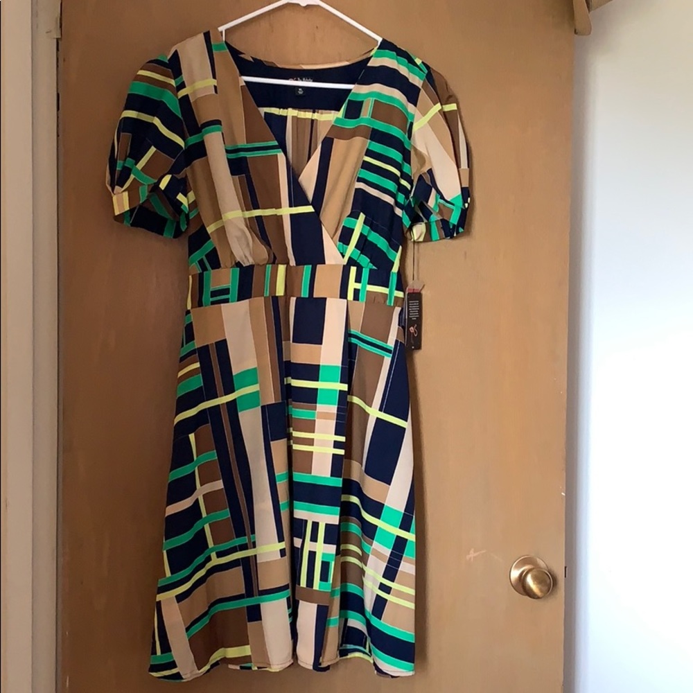 The Webster Miami by Target Mod Print Dress NWT